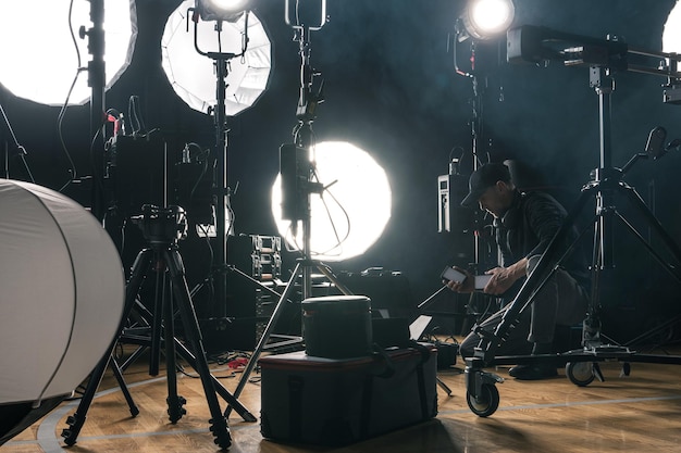 Social media content creation workspace